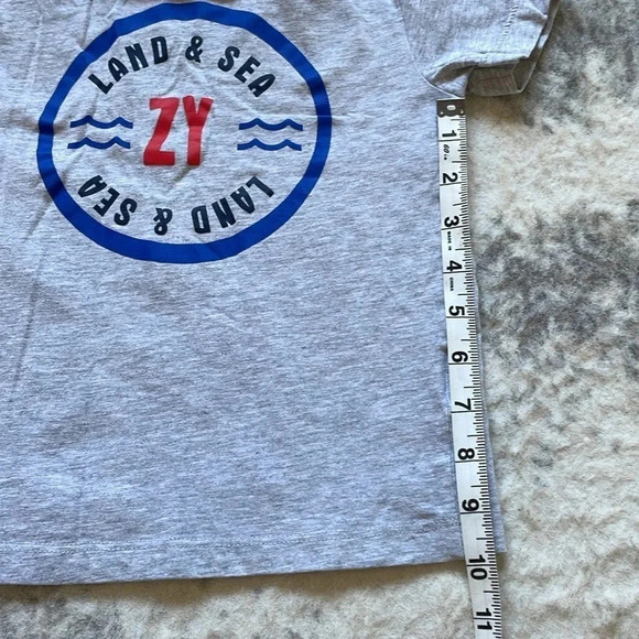 Kids shirt land and  sea - Picture 5 of 5